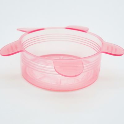Dostosowana czapka z miękkiej gumy silikonowej w kolorze różowym do użytku domowego i przemysłowego