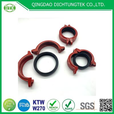 Lắp ống cao su 70A ISO9001 Groove Steel Clip Kẹp ống sắt dễ uốn
