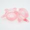 Cappuccio in gomma siliconica morbida di colore rosa personalizzato per uso domestico e industriale