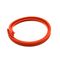 las piezas de goma moldeadas EPDM rojas 65A utilizan ampliamente juntas de goma cuadradas de Rohs