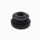 ODM Moulded Rubber Parts EPDM 70A Black Rubber Plug ISO9001