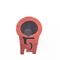 Profil Segel Karet Merah OEM Ekstrusi ISO9001 EPDM Rubber Strip